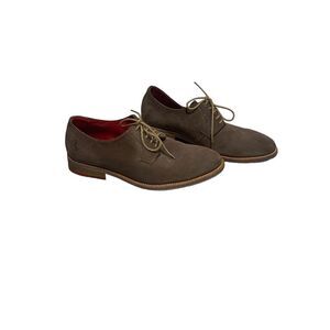 El Ganso Genuine Suede Cow Leather Lace Up Loafer Men’s Size EU 42